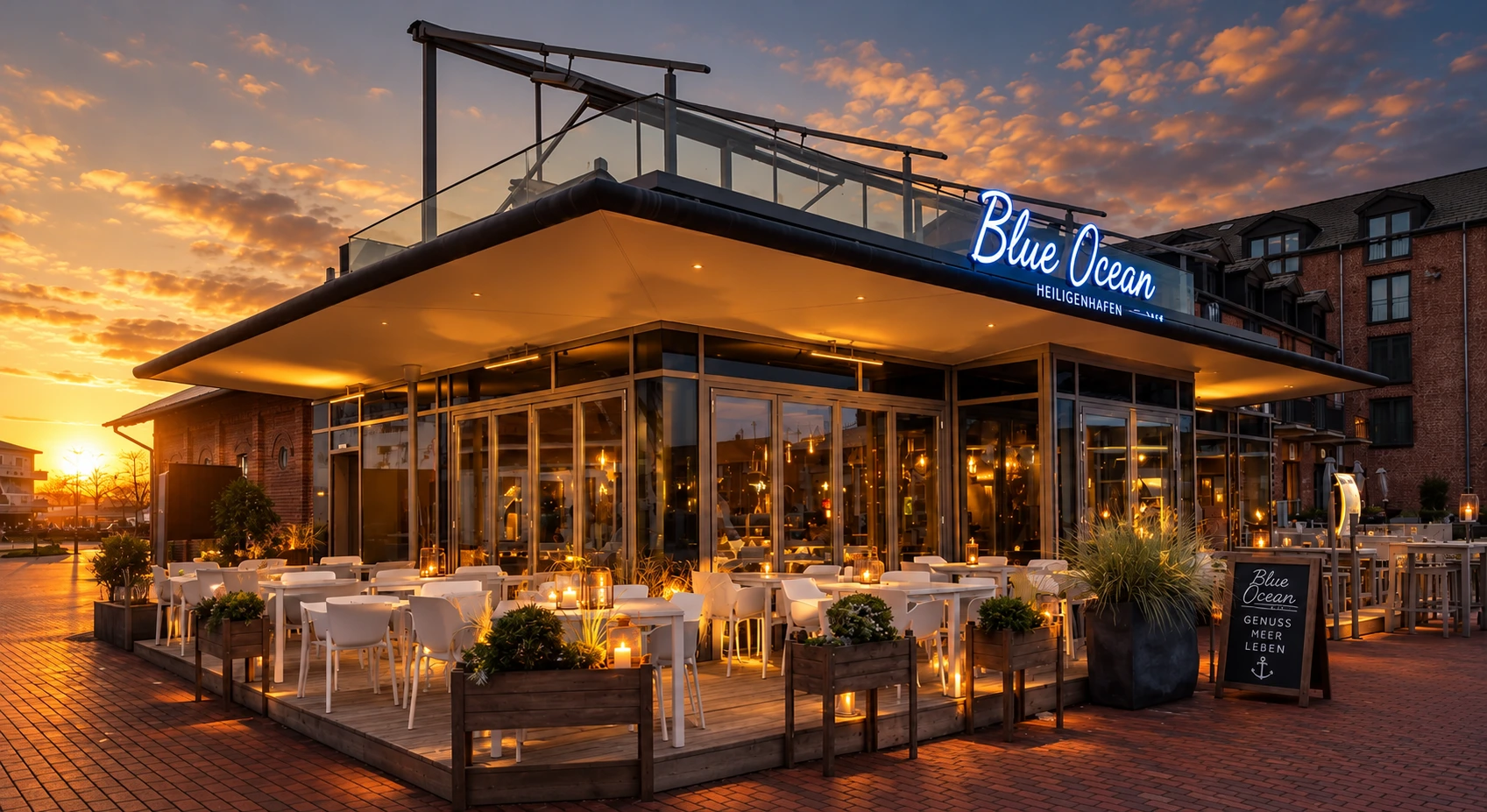 Blue Ocean – Außenansicht
