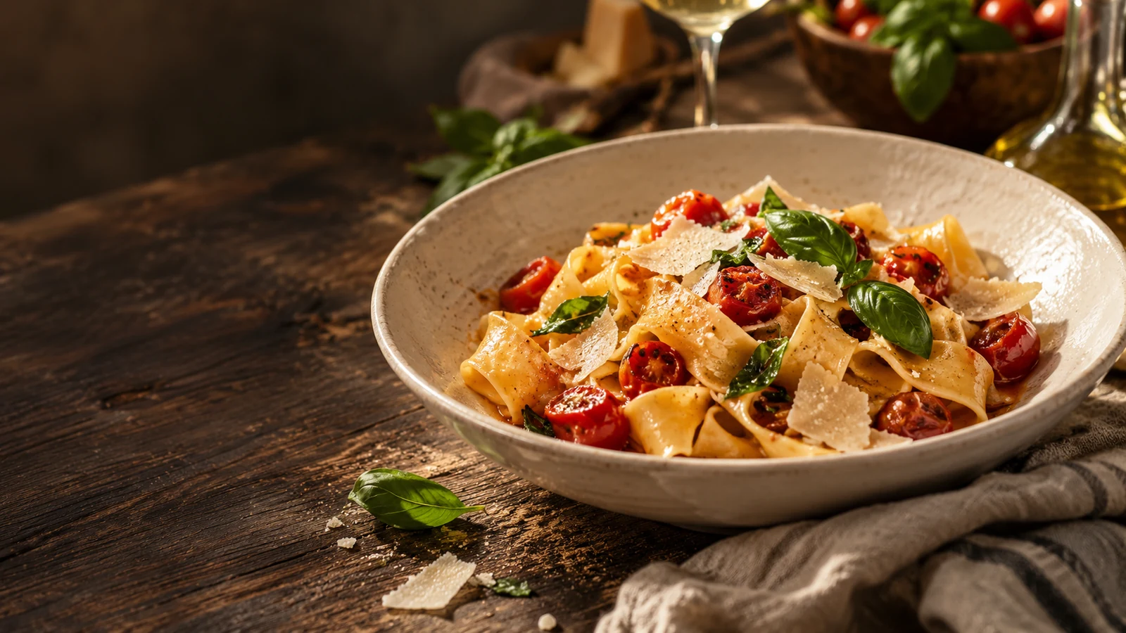 Italienisch & mediterran – inszeniertes kulinarisches Motiv