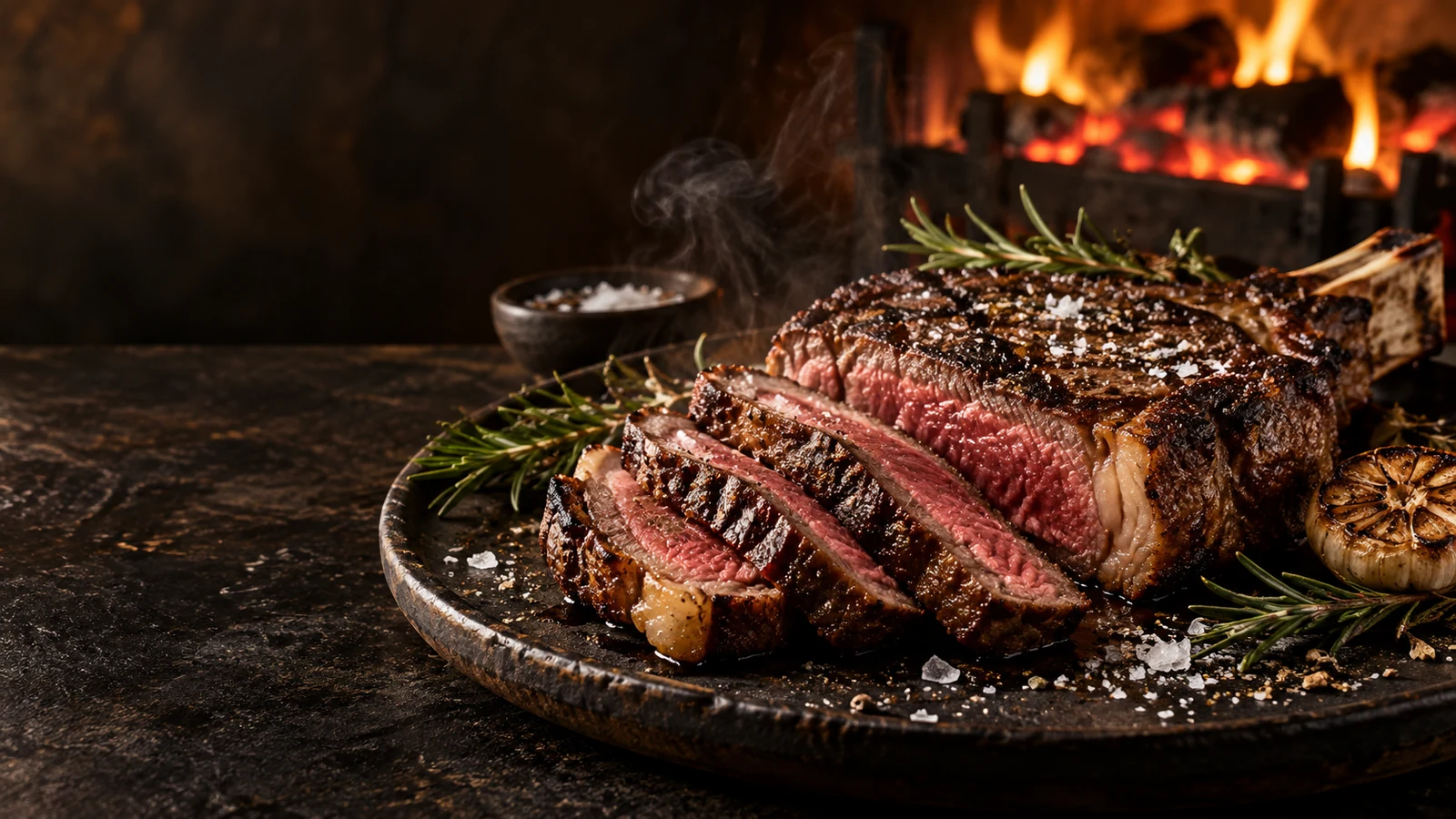 Steak & grill – inszeniertes kulinarisches Motiv